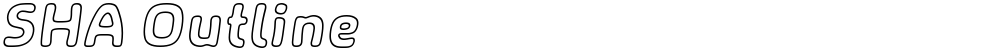 SHA Outline