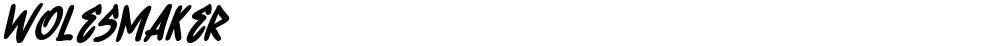 Wolesmaker