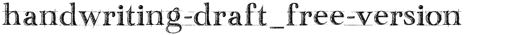 handwriting-draft_free-version
