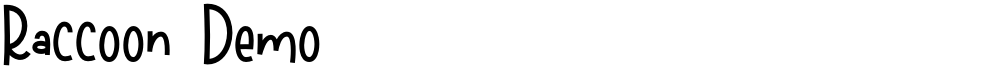 Raccoon Demo