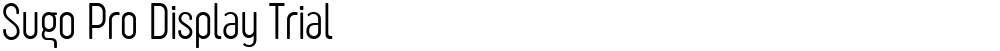 Sugo Pro Display Trial