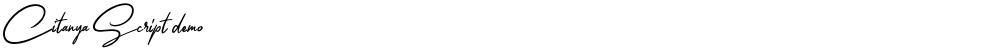 Citanya Script demo