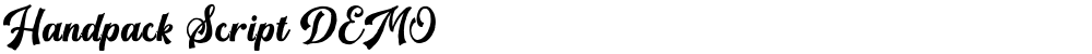 Handpack Script DEMO