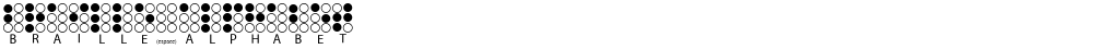 Braille Alphabet