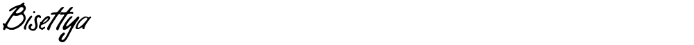Bisettya