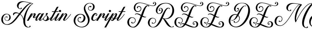 Arastin Script FREE DEMO