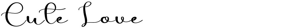 Cute Love