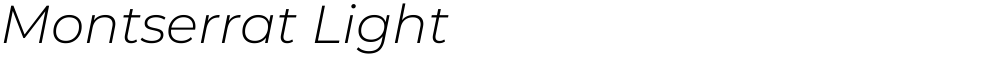 Montserrat Light