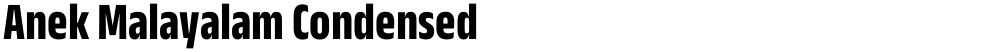 Anek Malayalam Condensed
