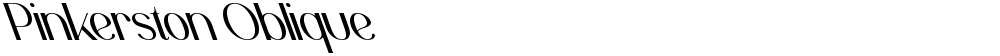 Pinkerston Oblique