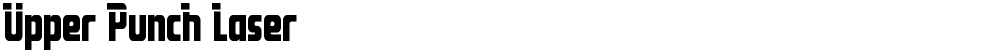 Upper Punch Laser