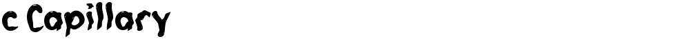 c Capillary