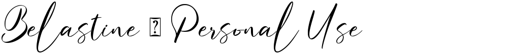 Belastine - Personal Use
