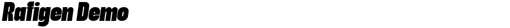 Rafigen Demo