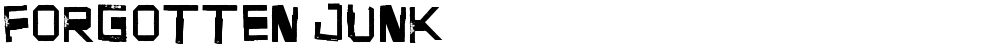 Forgotten Junk