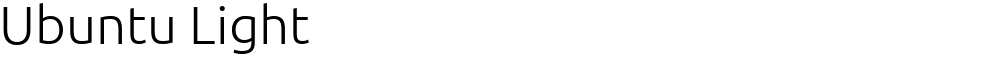 Ubuntu Light