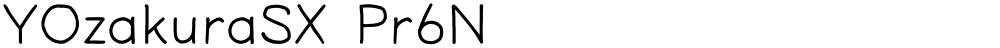 YOzakuraSX Pr6N