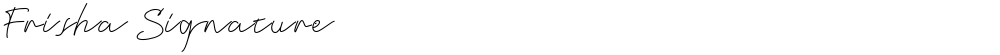 Frisha Signature