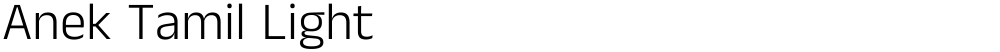Anek Tamil Light
