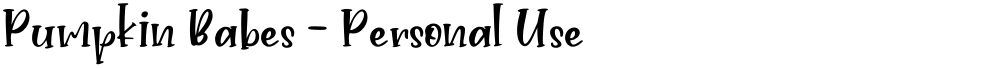 Pumpkin Babes - Personal Use