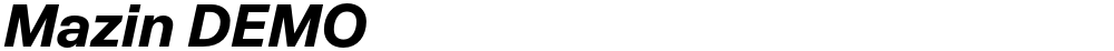 Mazin DEMO