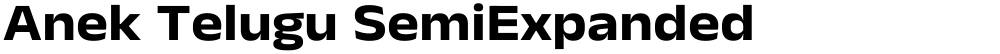 Anek Telugu SemiExpanded