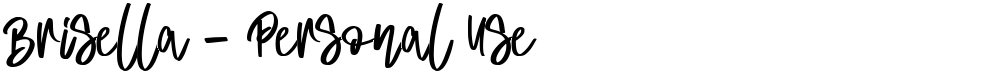 Brisella - Personal Use