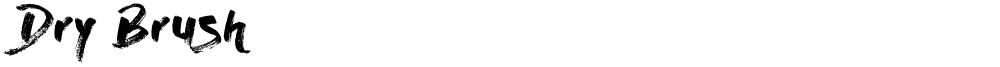 Dry Brush