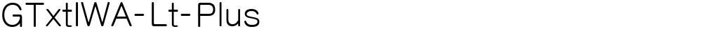 GTxtIWA-Lt-Plus