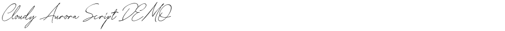 Cloudy Aurora Script DEMO