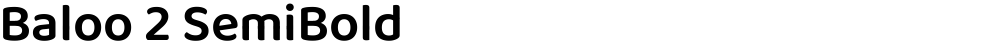 Baloo 2 SemiBold