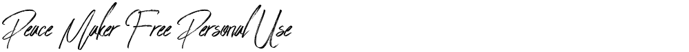 Peace Maker Free Personal Use