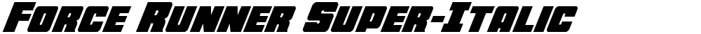 Force Runner Super-Italic