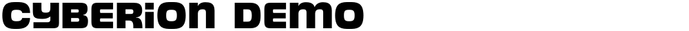 Cyberion Demo