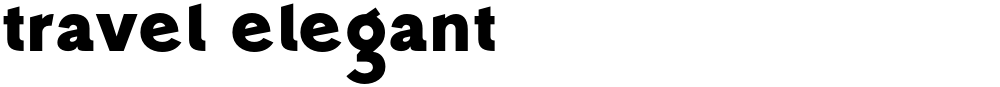 travel elegant