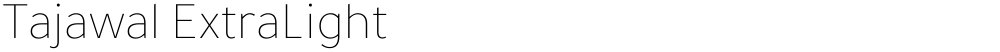 Tajawal ExtraLight