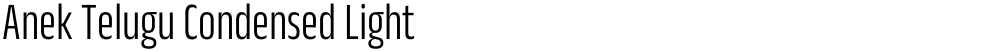 Anek Telugu Condensed Light