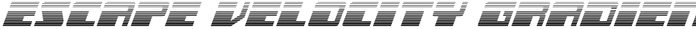 Escape Velocity Gradient Ital