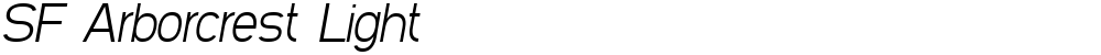 SF Arborcrest Light