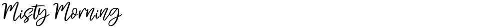 Misty Morning