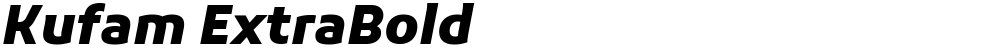 Kufam ExtraBold