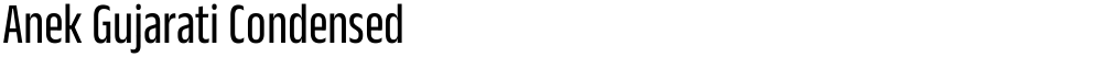 Anek Gujarati Condensed