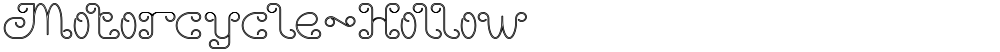 Motorcycle-Hollow