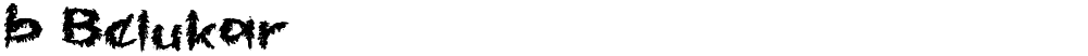 b Belukar