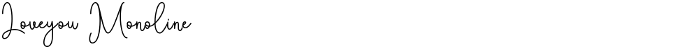 Loveyou Monoline
