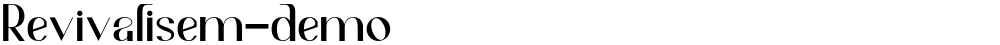 Revivalisem-demo