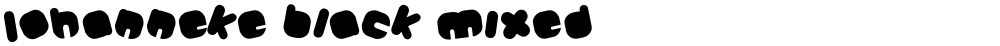 Johanneke Black Mixed