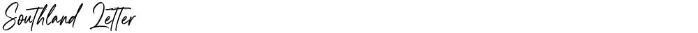Southland Letter