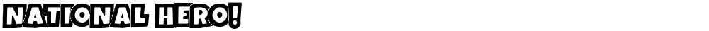 National Hero!