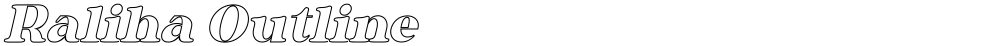 Raliha Outline
